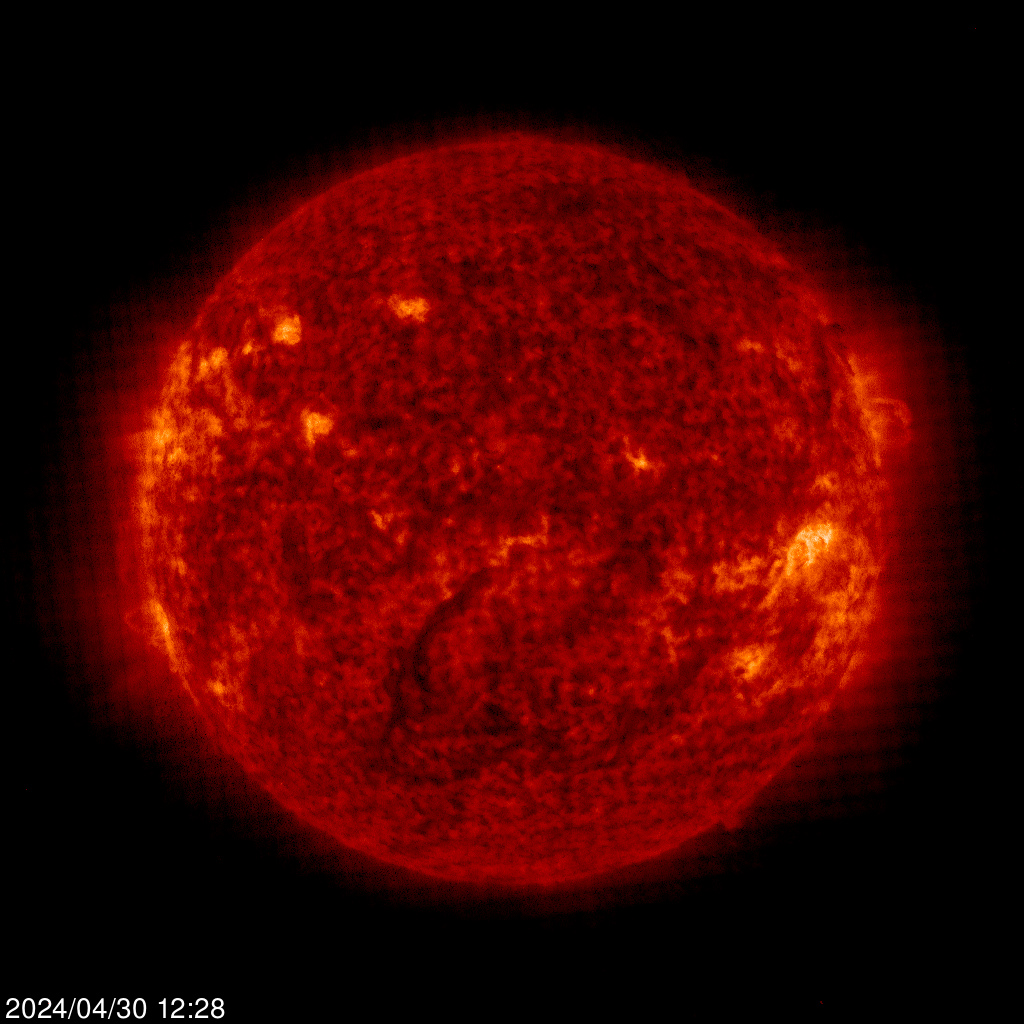 Latest Realtime Image of the Sun from SOHO