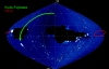 SWAN Image of Comets NEAT and Kudo-Fujikawa
